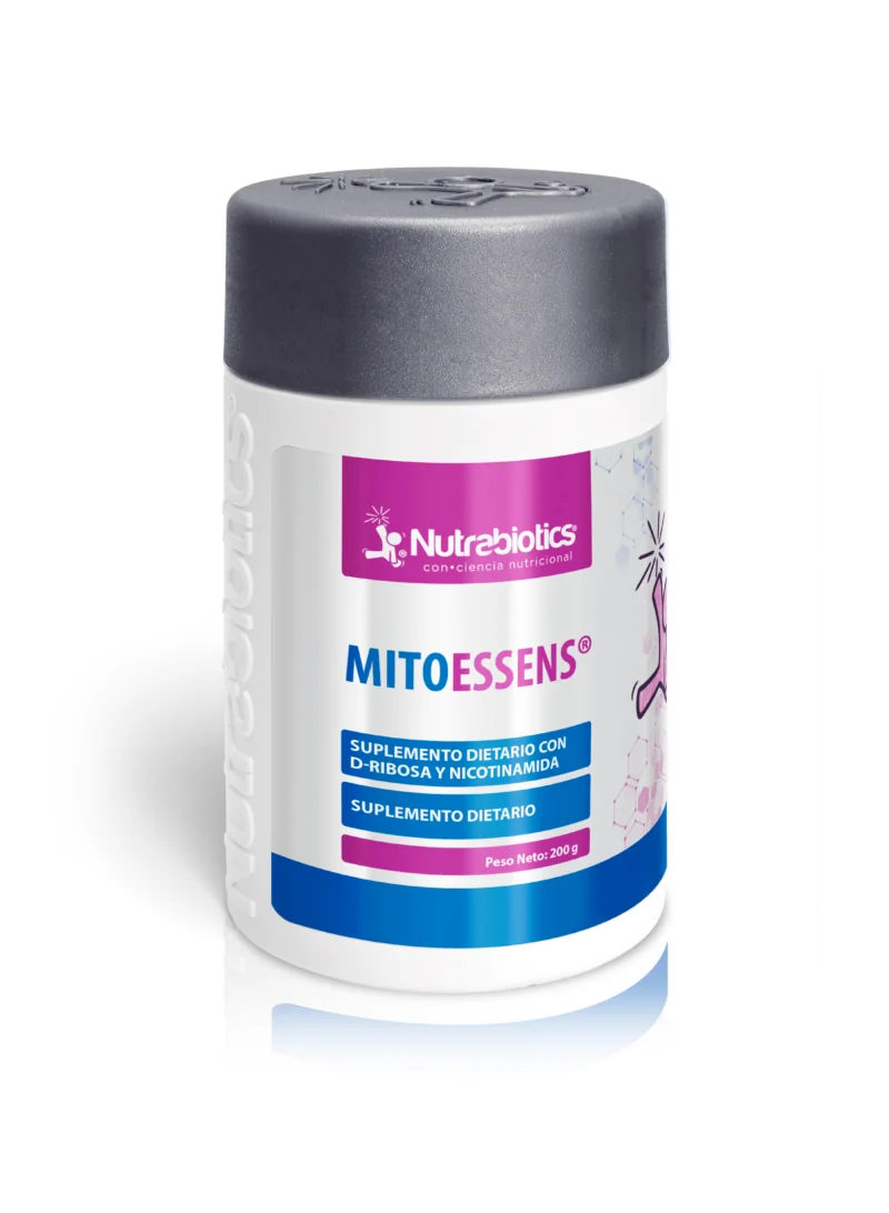 Mitoessens, suplemento dietario con D-ribosa y nicotinamida, 200g, Nutrabiotics Mind Supply Ecuador