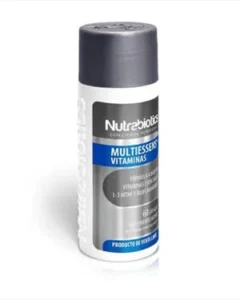 Multiessens Vitaminas, fórmula a base de vitaminas esenciales, L-5 MTHF y biotina, 60 cápsulas, Nutrabiotics Mind Supply Ecuador